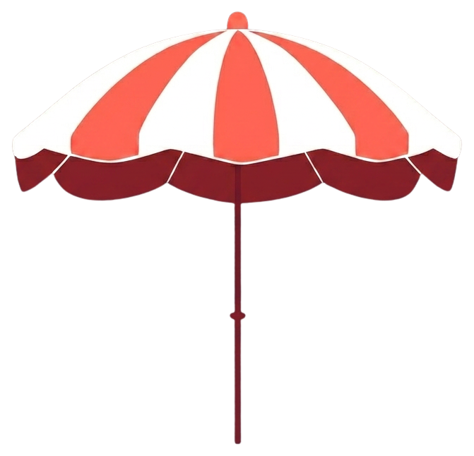 Beach umbrella